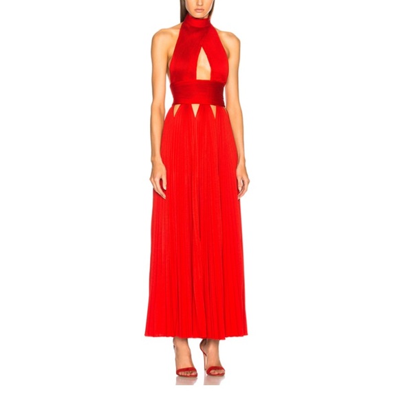 givenchy red dress